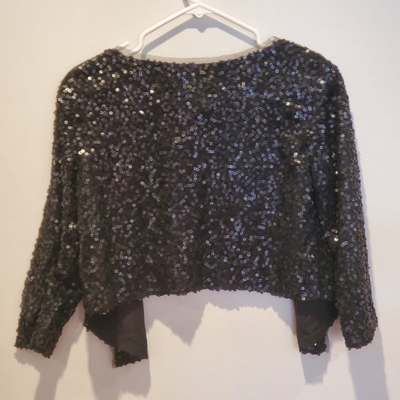 New American Eagle sequin blazer XS - Picture 3 of 10